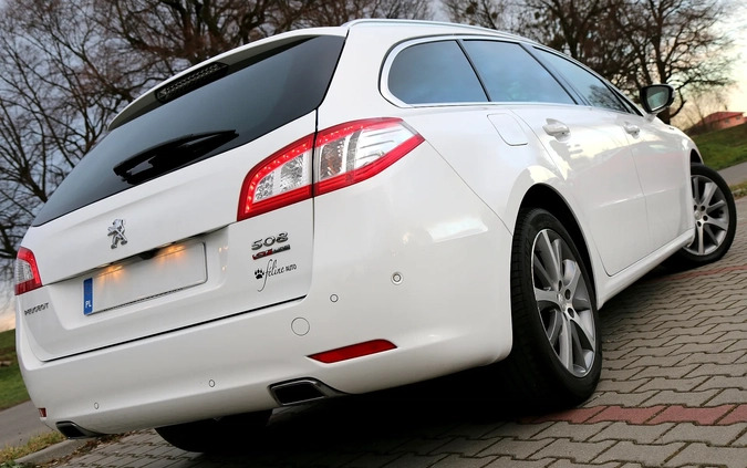 Peugeot 508 cena 57800 przebieg: 187000, rok produkcji 2016 z Oława małe 631